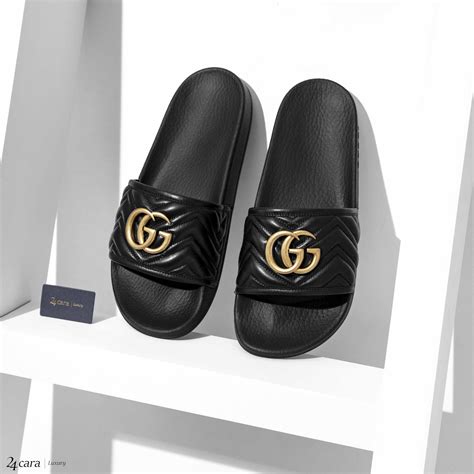 gucci mens pool slides|gucci slides clearance.